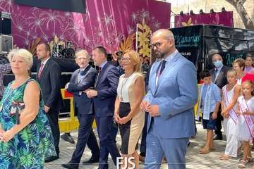 Telde rinde tributo a San Lorenzo en la capital grancanaria/Francisco Javier Santana.